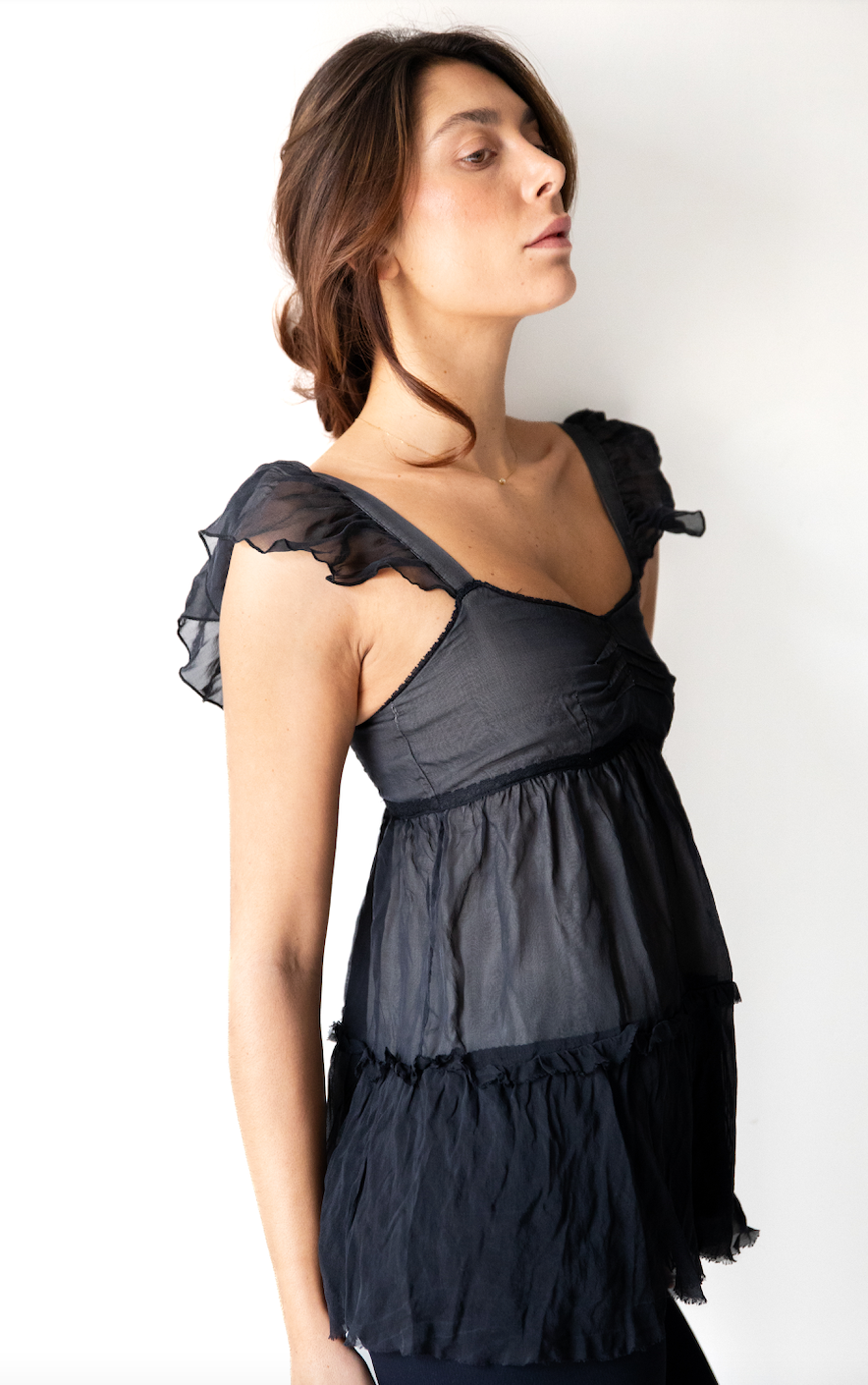 Top à manches courtes D&G