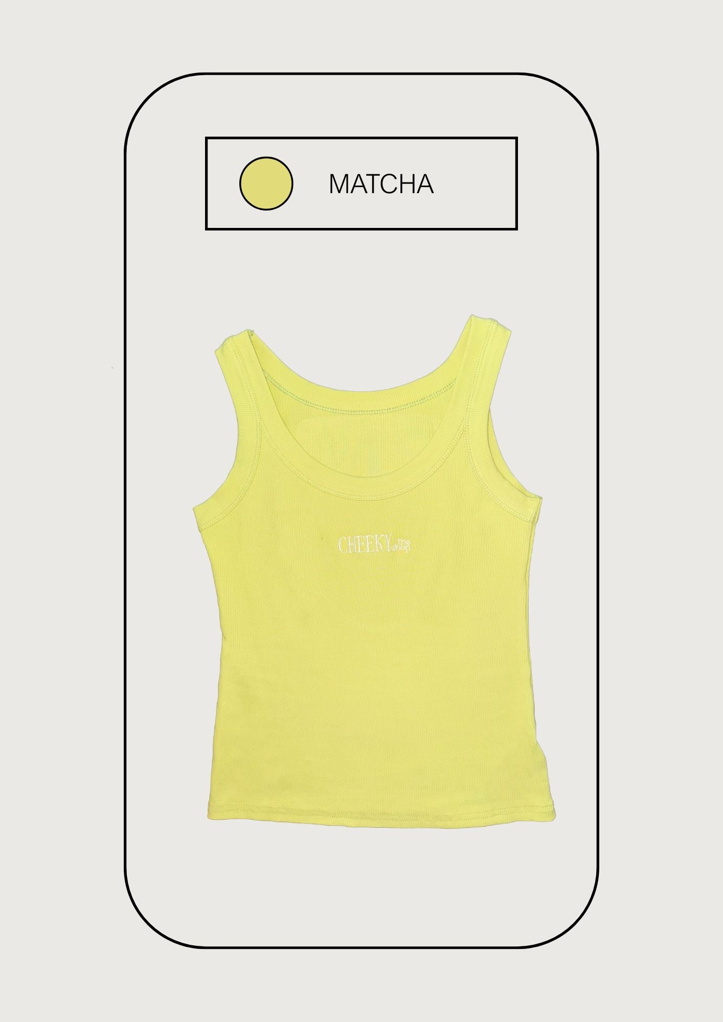Tank top CHEEKY