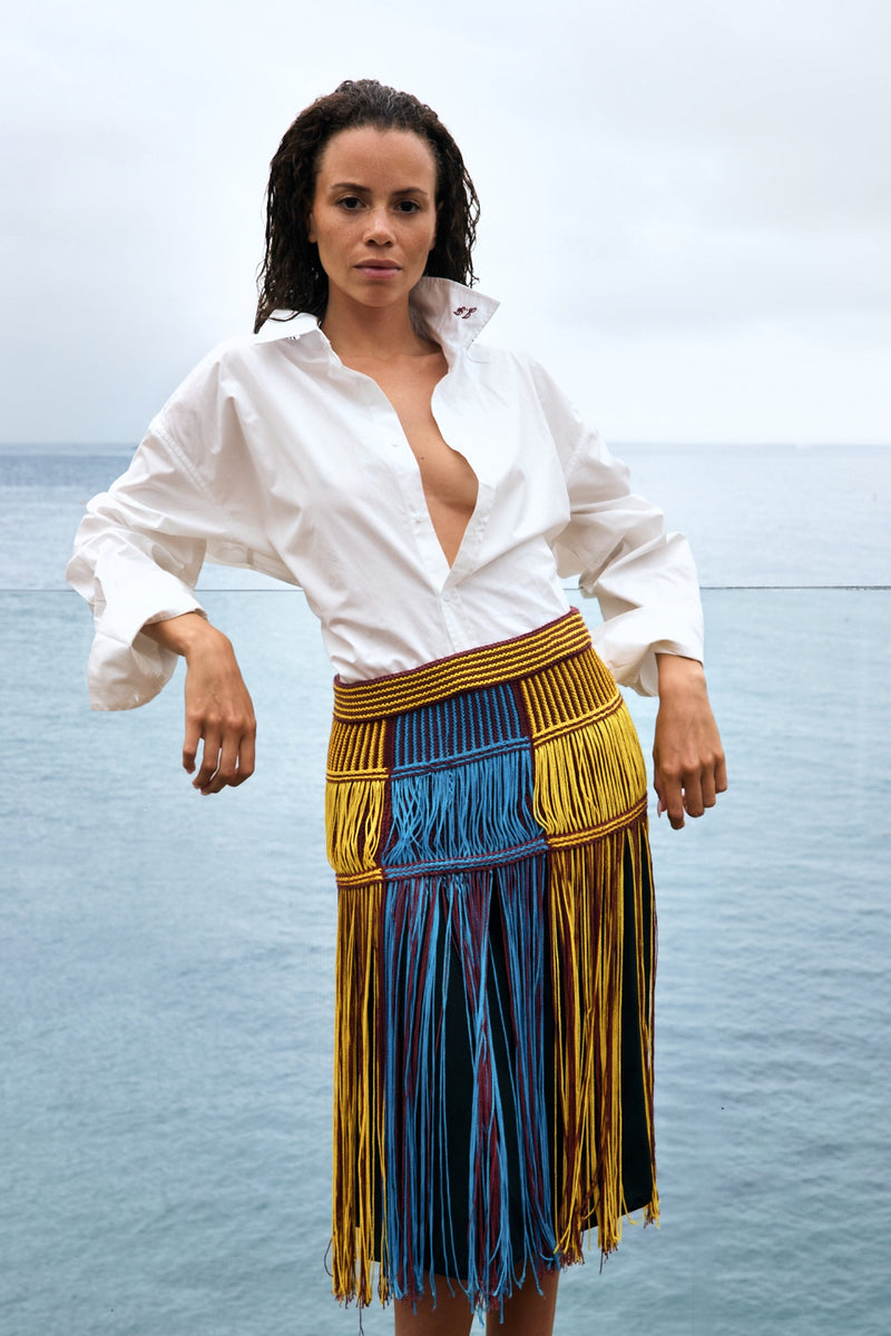 Jupe à franges Missoni
