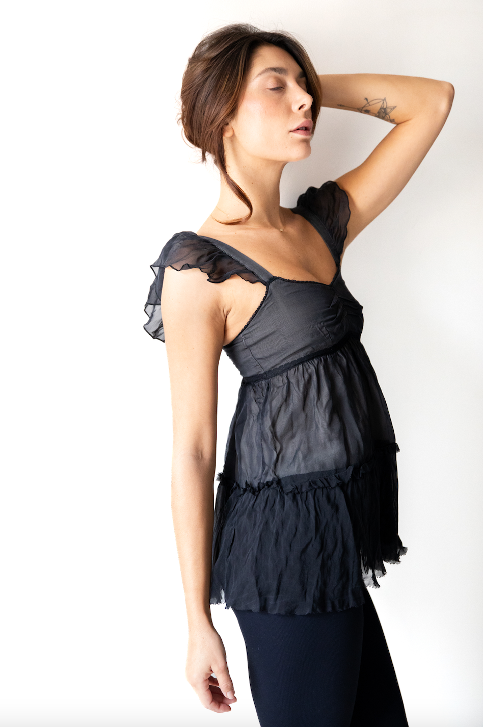 Top à manches courtes D&G