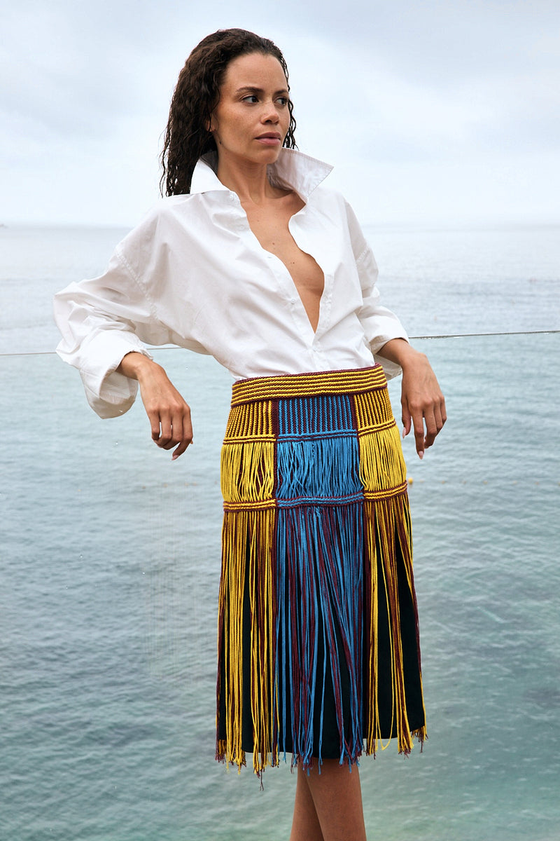 Jupe à franges Missoni