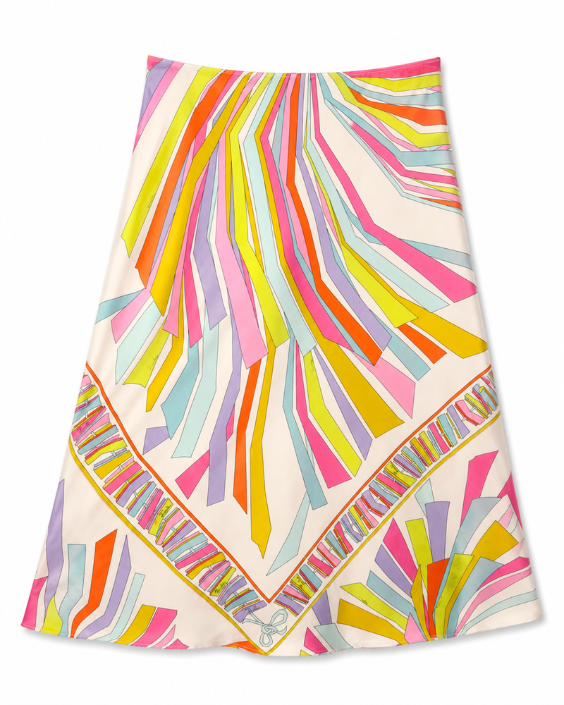 Jupe mi-longue Pucci